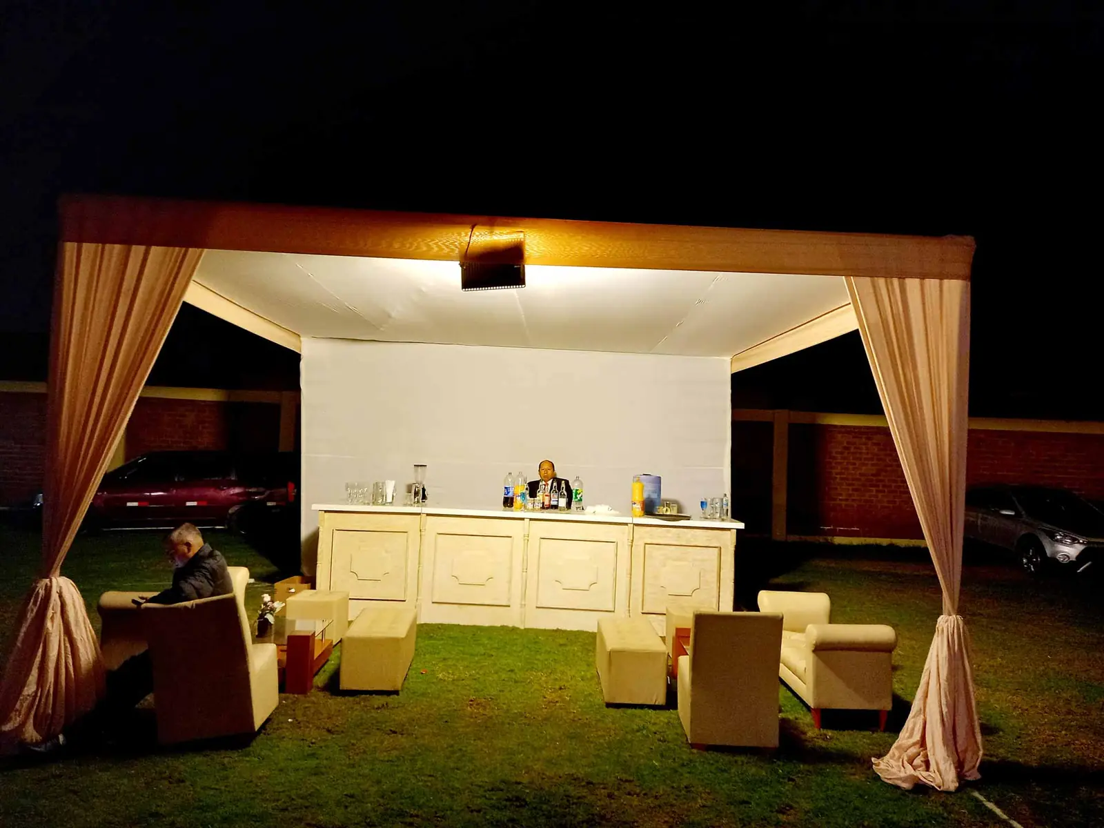 Barra de atención para eventos